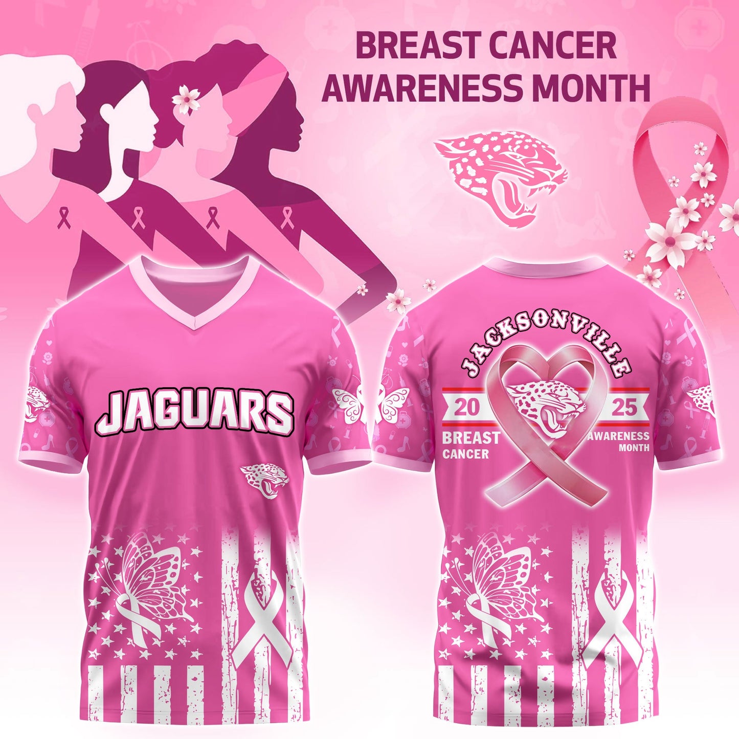Jacksonville Jaguars x Breast Cancer Awareness Month