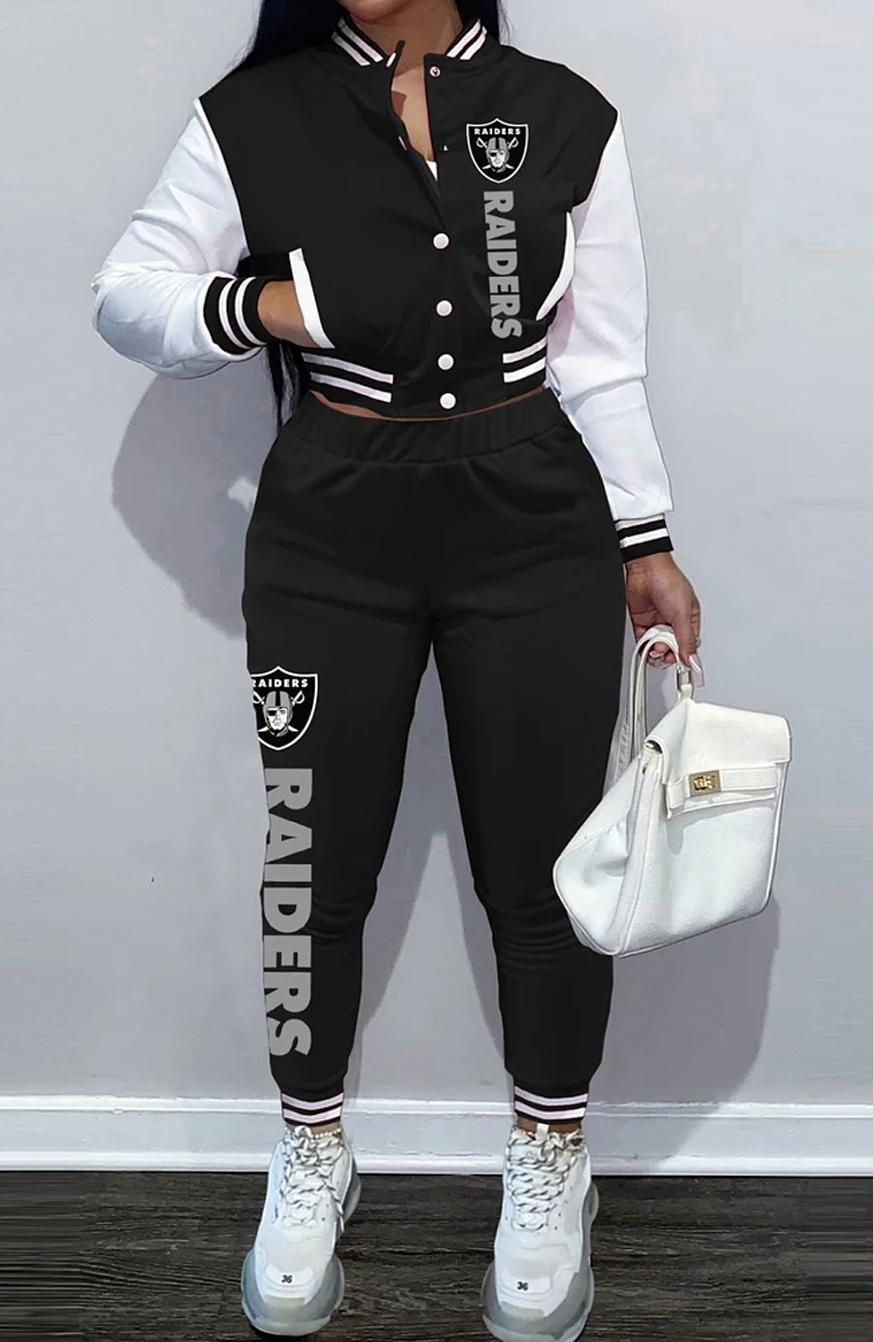 Las Vegas Raiders 2pcs Casual Set