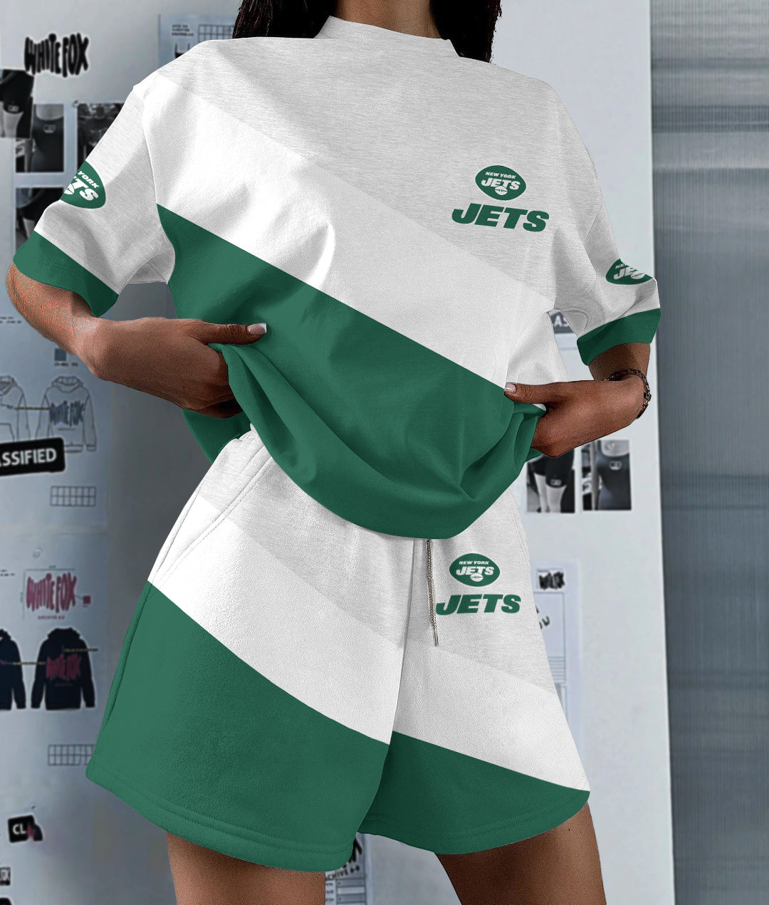 New York Jets Limited Edition Women's T-Shirt & Short Set