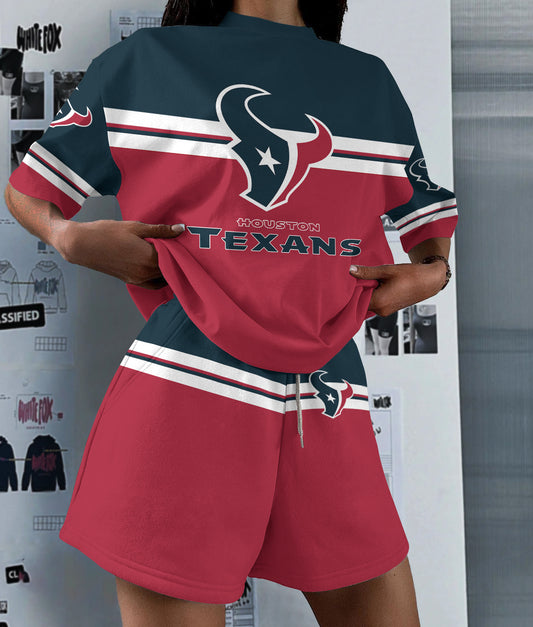 Houston Texans Limited Edition Women's T-Shirt & Short Set