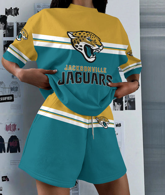 Jacksonville Jaguars Limited Edition Women's T-Shirt & Short Set