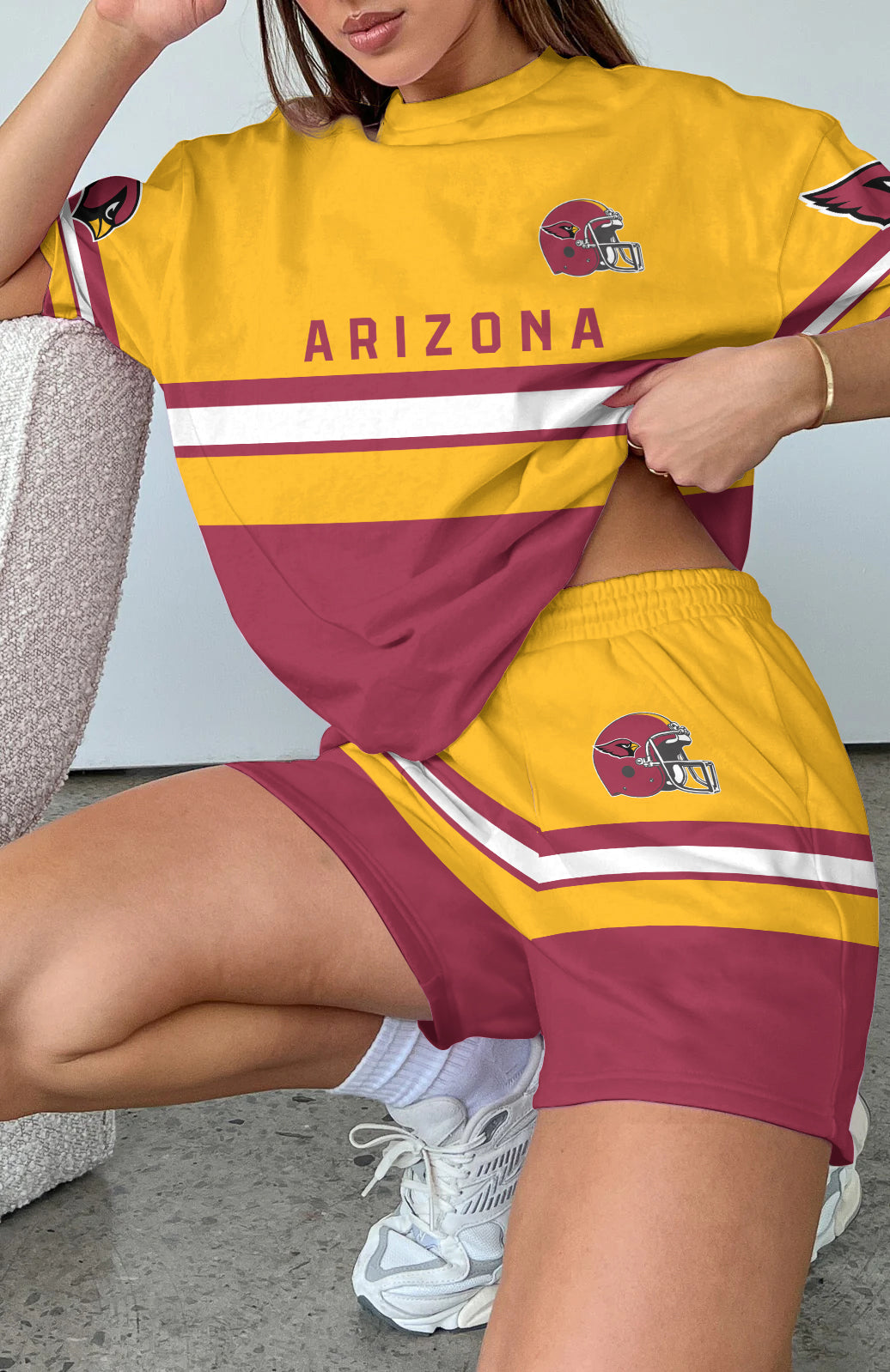 Arizona Cardinals Limited Edition Women's T-Shirt & Short Set