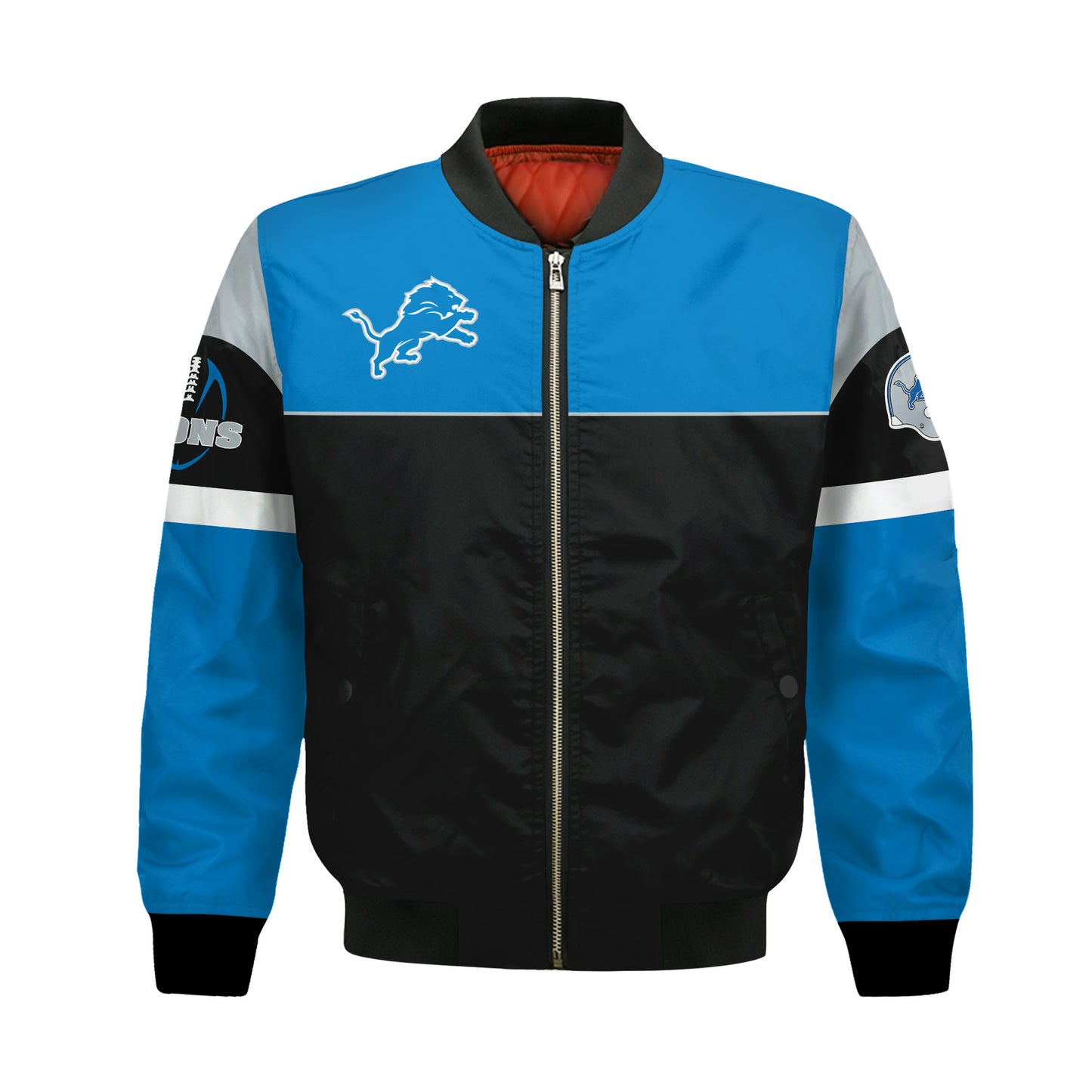 Detroit Lions National Football League 2025 -26 Feel The Power Bomber Jacket