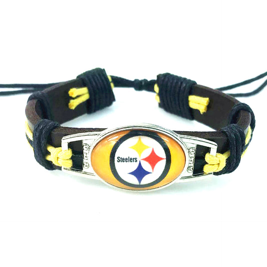 Adjustment Men's and Women's Leather Braided Bracelet Bracelet Bracelet