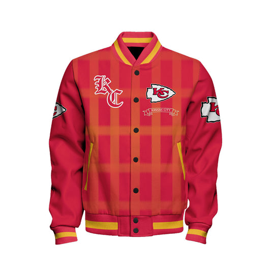 Kansas City Chiefs Football Team 2025 - 26 Unforgettable Memories Unisex Varsity Jacket