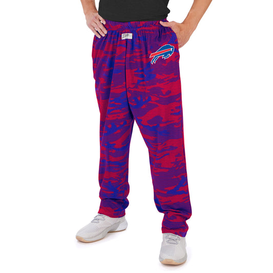 Zubaz NFL Men's Buffalo Bills Camo Lines Pants