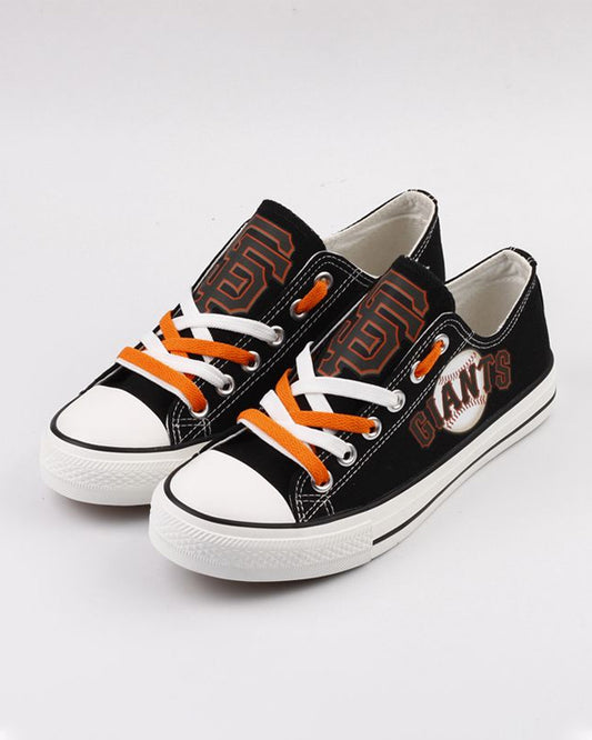 Casual printed low-top canvas shoes unisex