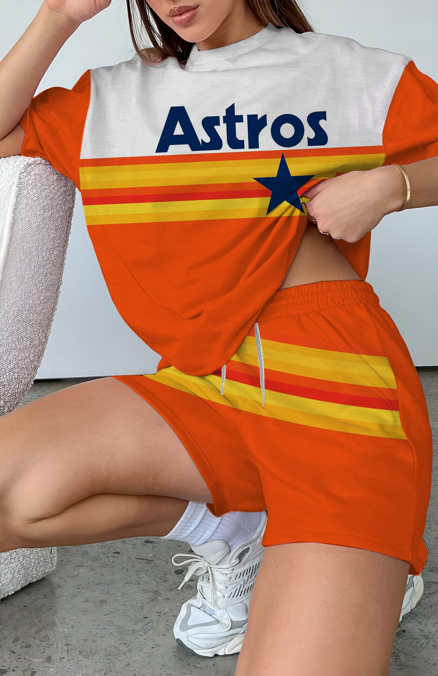 Houston Astros Limited Edition Women's T-Shirt & Short Set