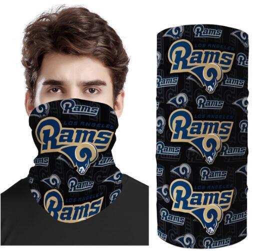 Russ Los Angeles Rams Outdoor Cycling Mask Magic Headscarf Multi-Purpose Bib Wristband