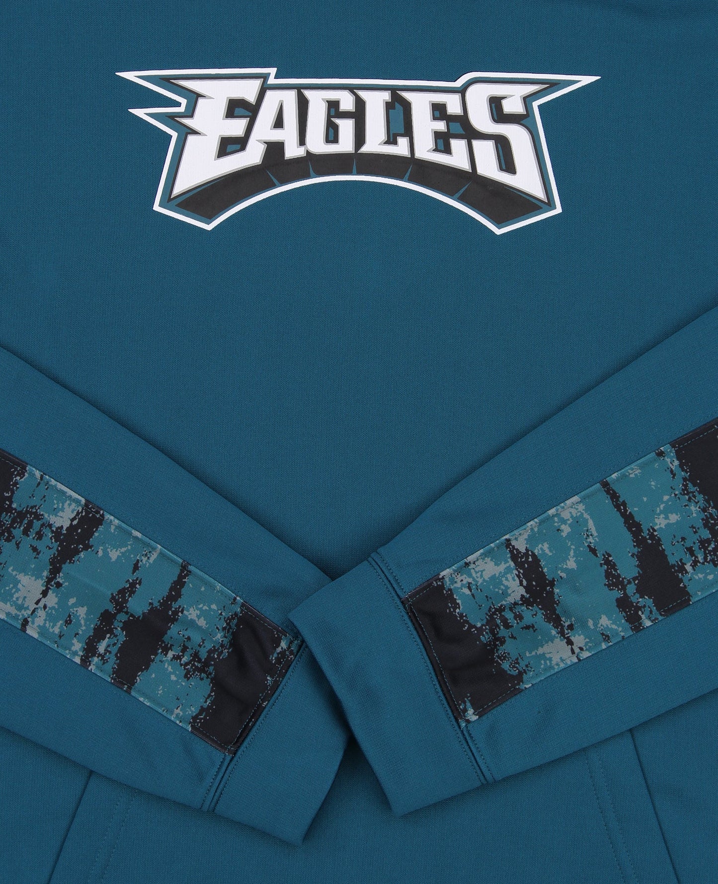 Zubaz NFL Men's Philadelphia Eagles Performance Hoodie w/ Oxide Sleeves