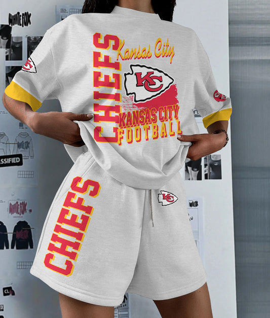 Kansas City Chiefs Limited Edition Women's T-Shirt & Short Set