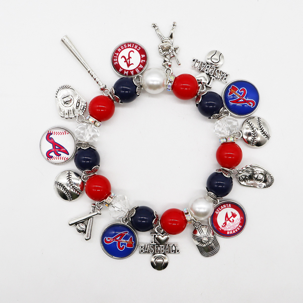 Sports Stretch Charm Bracelet