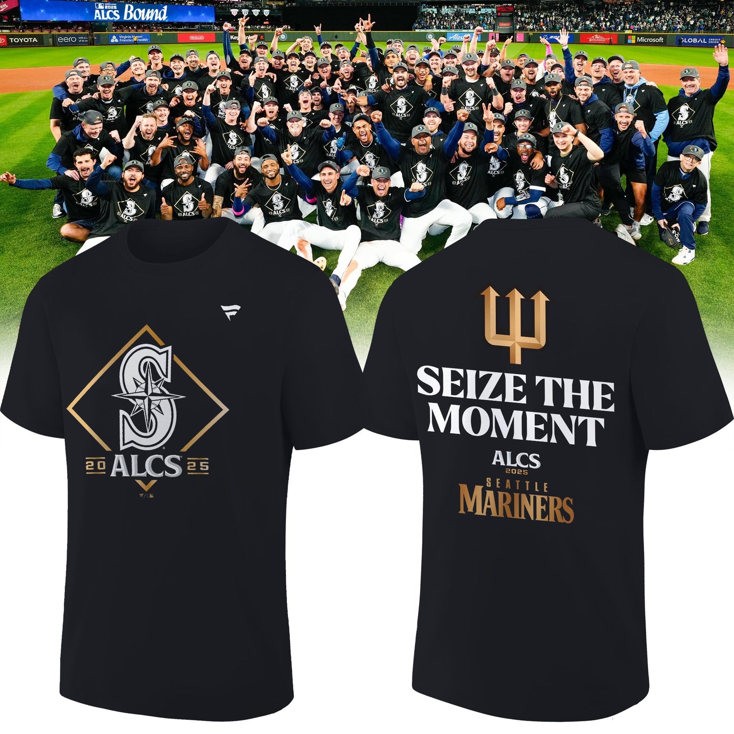 Seize The Moment Seattle Mariners ALCS Shirt