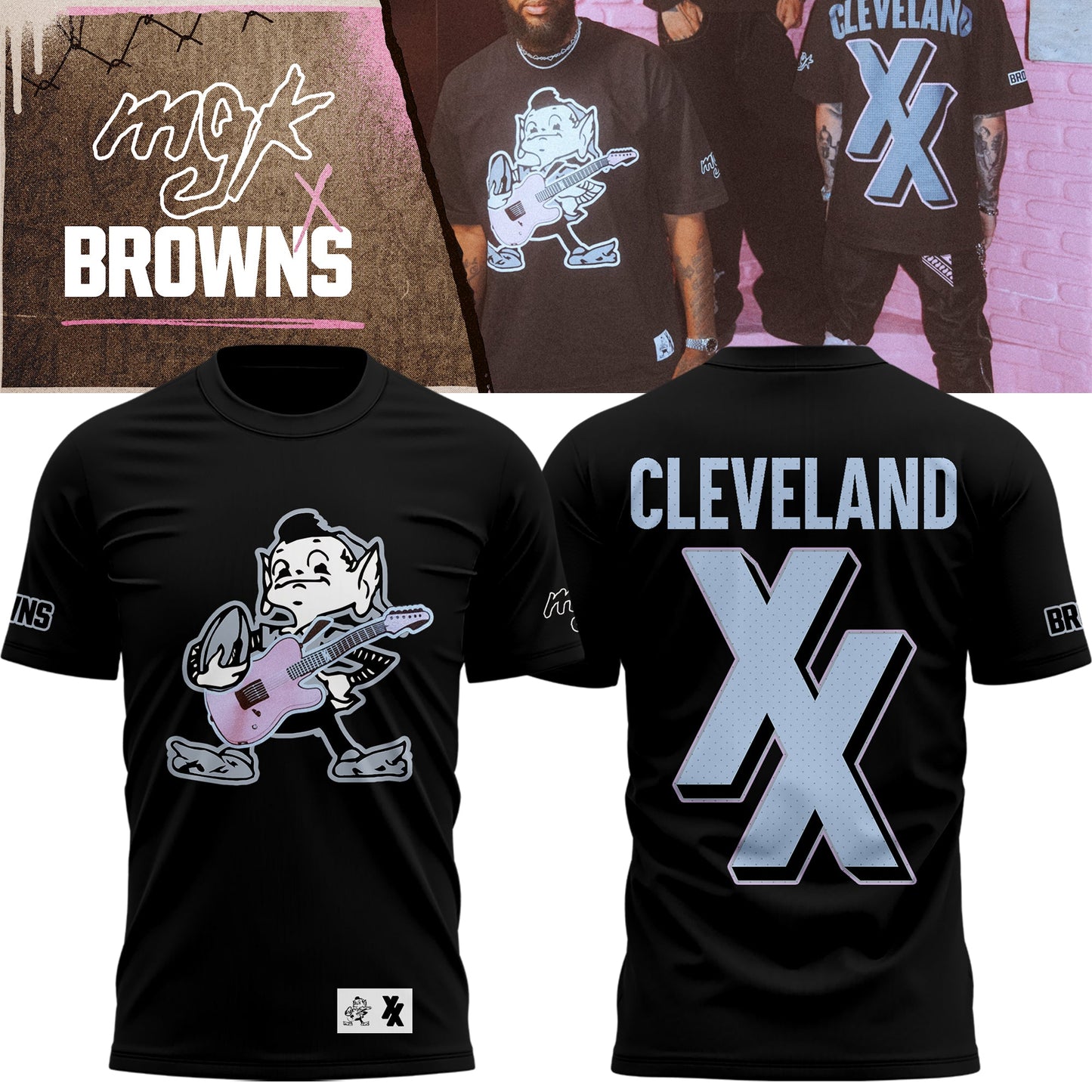 Cleveland Browns x MGK Limited Editions T-Shirt