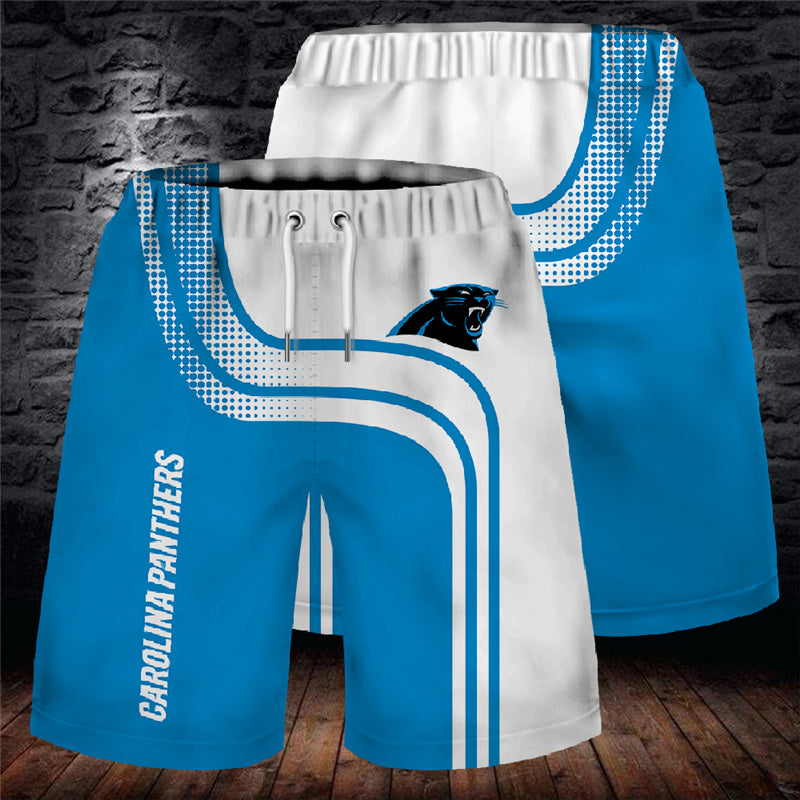 Carolina Panthers Summer Beach Shorts