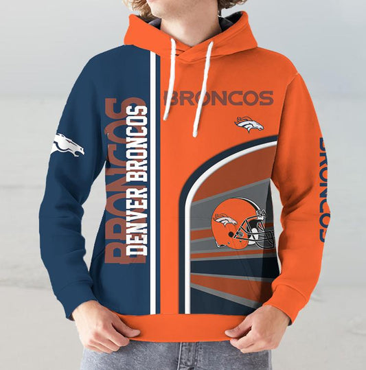 Denver Broncos
Limited Edition 3D Printed Pocket Hoodie