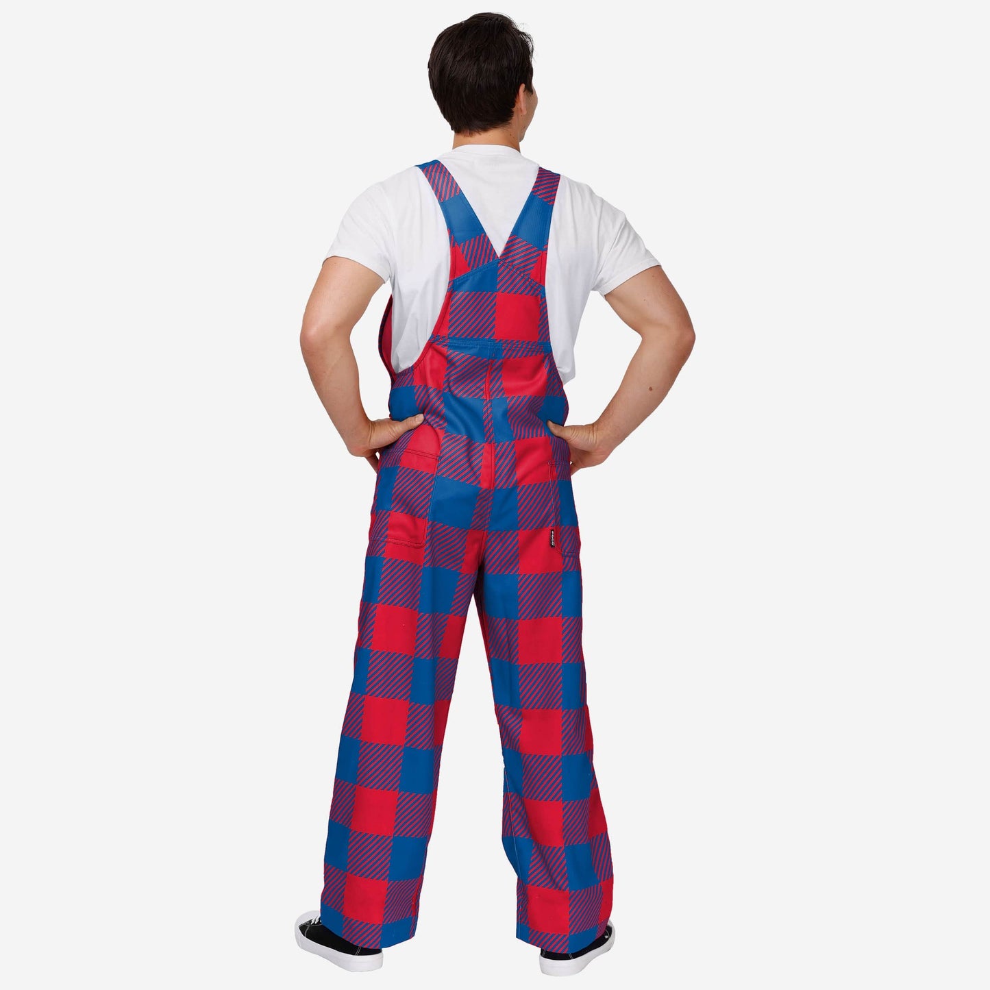 New Mens Plaid Bib Overalls