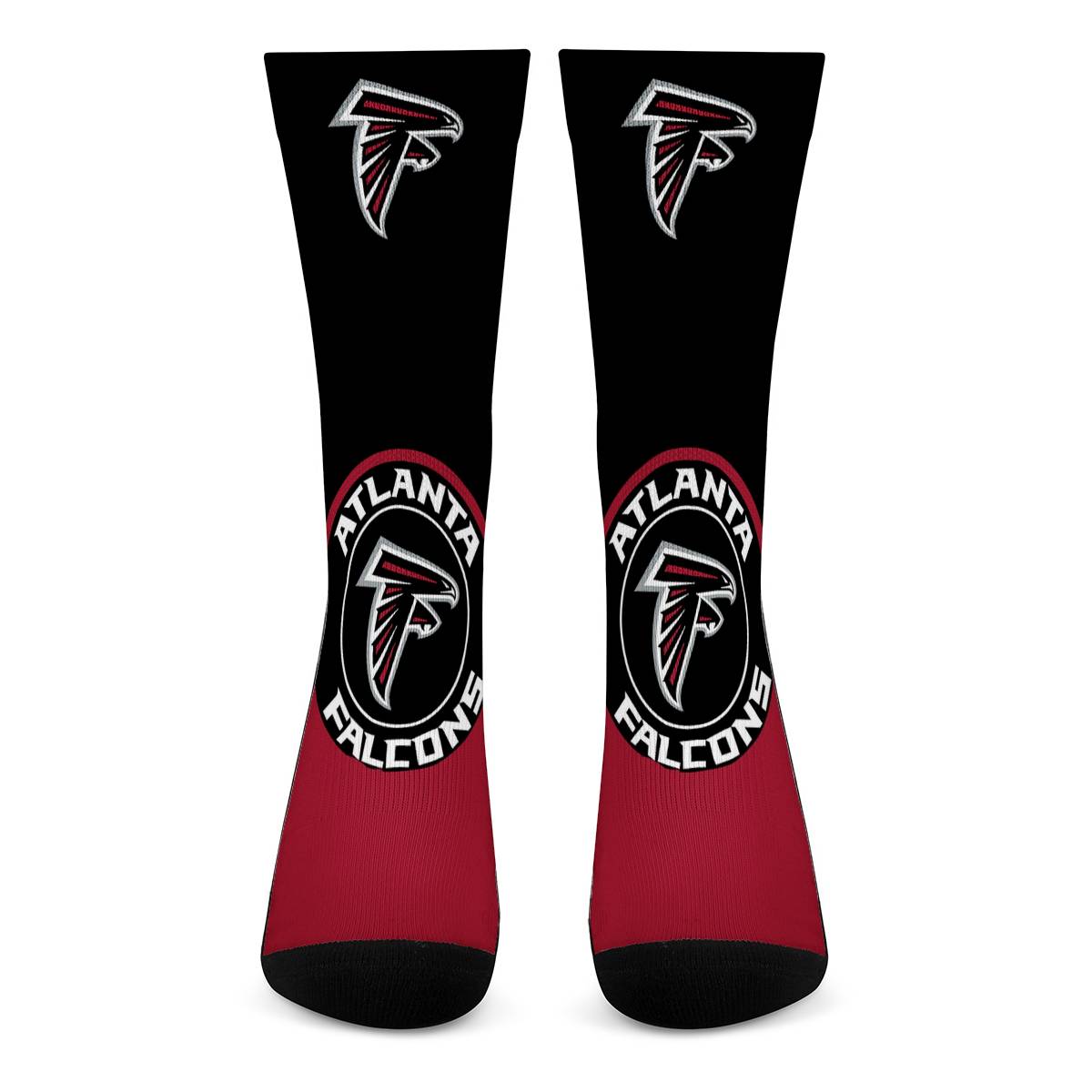Atlanta Falcons For Bare Feet Crew Socks