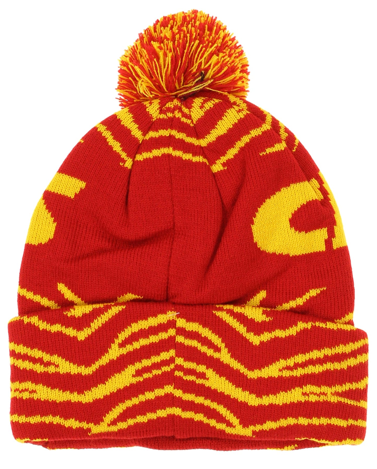 FOCO X Zubaz NFL Collab 3 Pack Glove Scarf & Hat Outdoor Winter Set, Kansas City Chiefs