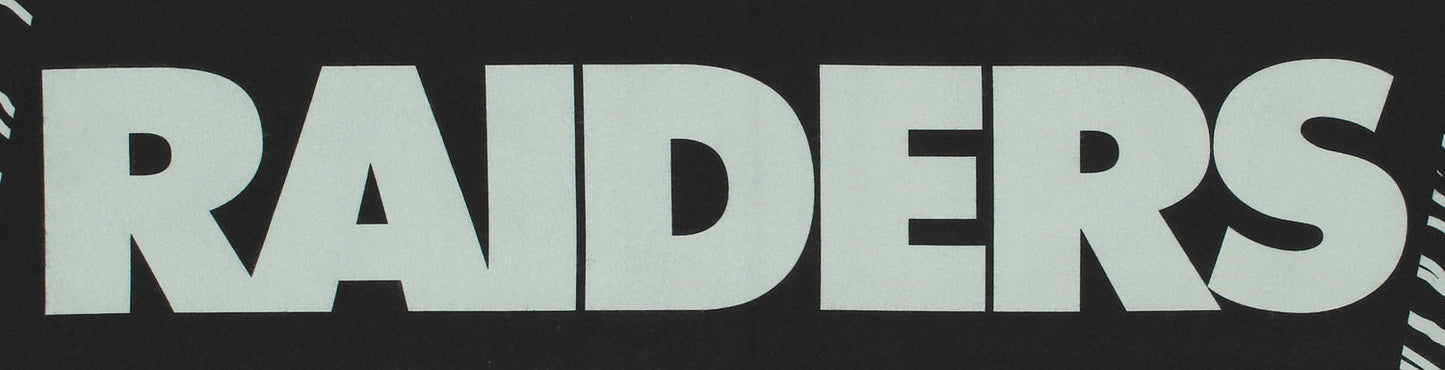 FOCO X Zubaz NFL Collab 3 Pack Glove Scarf & Hat Outdoor Winter Set, Las Vegas Raiders