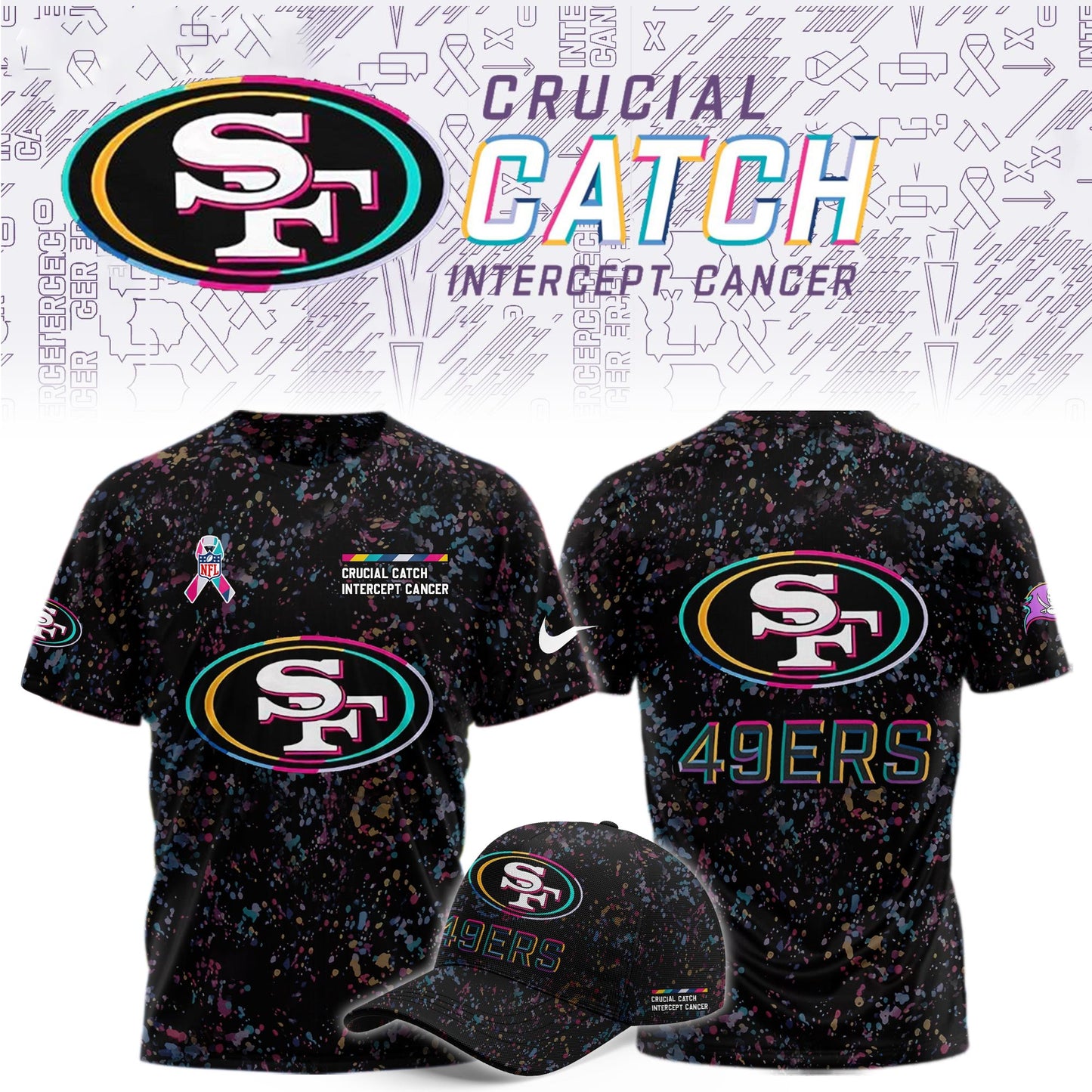 _San Francisco 49ers Crucial Catch Limited Shirt