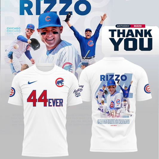 Chicago Cubs Legend Anthony Rizzo Thank You For Memories T-Shirt