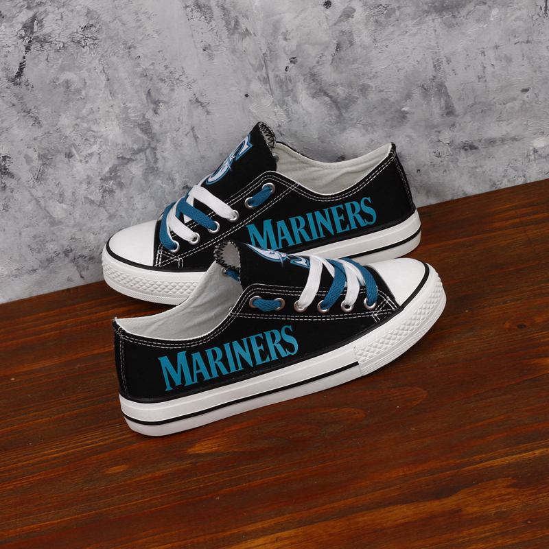 Casual printed low-top canvas shoes unisex