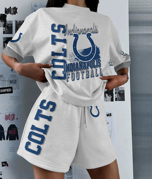 Indianapolis Colts Limited Edition Women's T-Shirt & Short Set