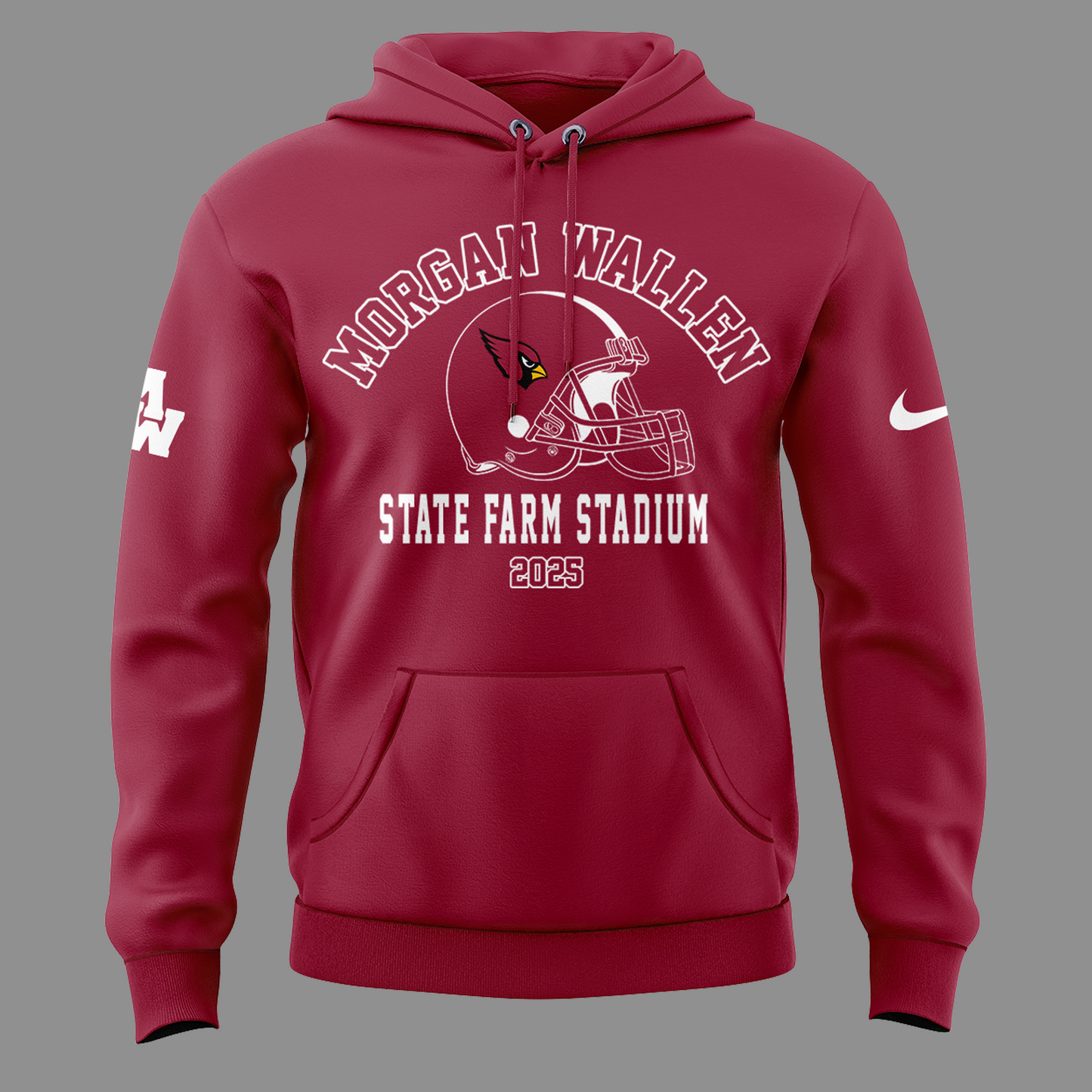 Special New Morgan Wallen x Arizona Cardinals Black Hoodie