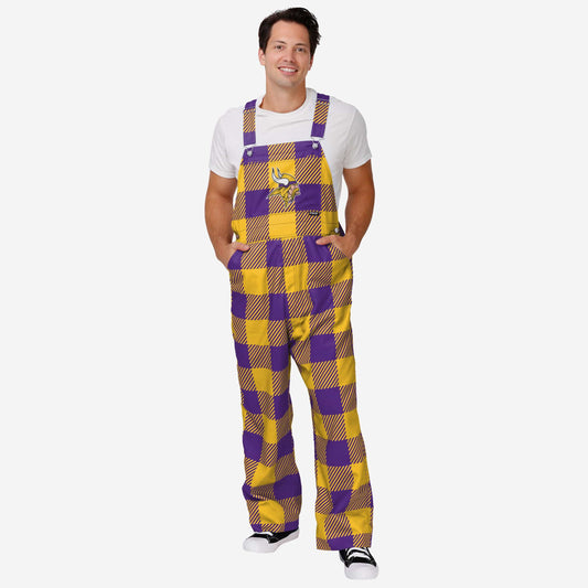 New Mens Plaid Bib Overalls