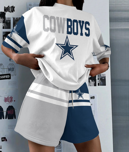 Dallas Cowboys  Limited Edition Women's T-Shirt & Short Set