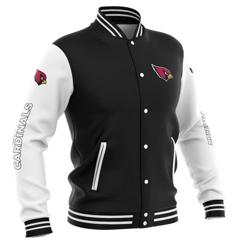 (4 Colors Available)Arizona Cardinals
Limited Edition Buttoned Baseball Jacket