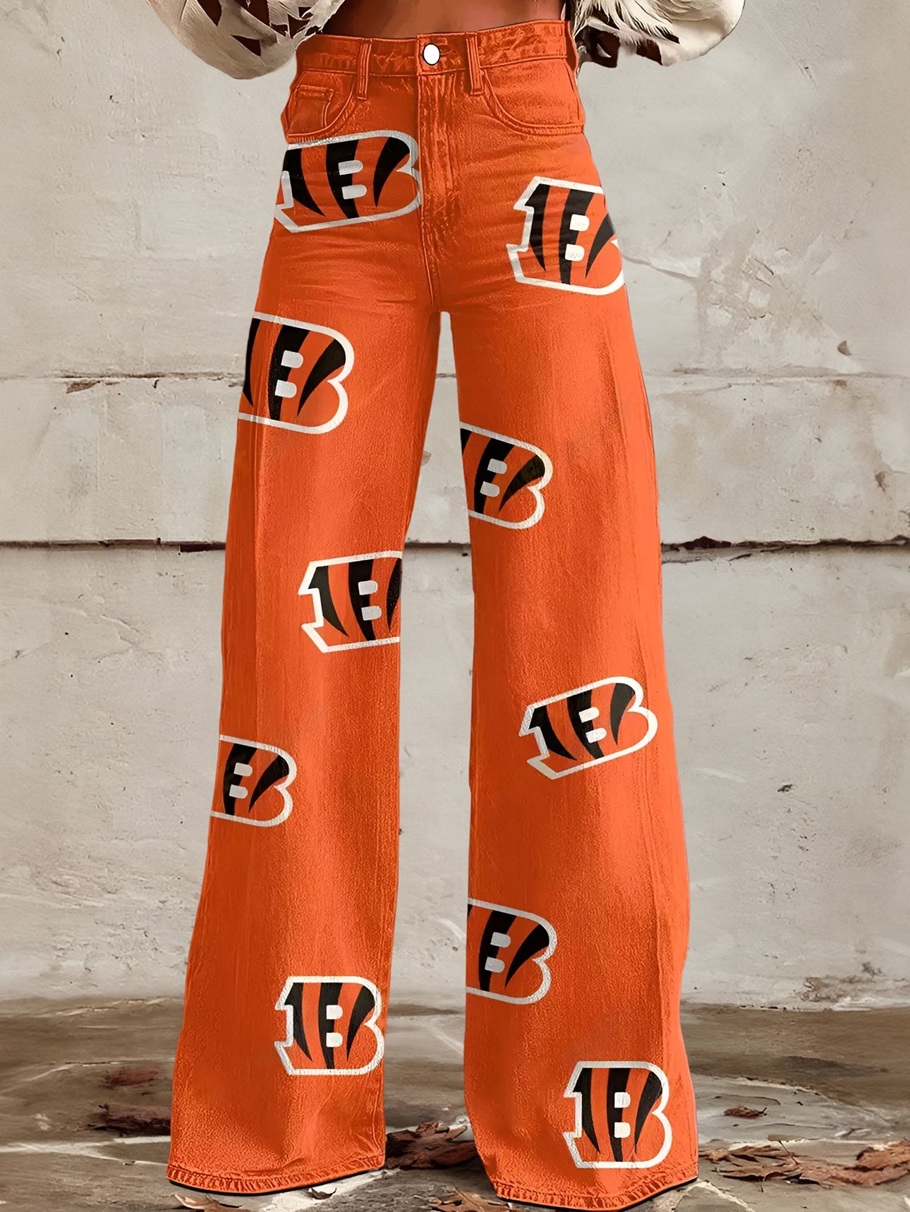 Women's Vintage casual wide LegPants