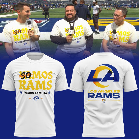 Limited Editon L.A Rams SOMOS RAMS New T-Shirt