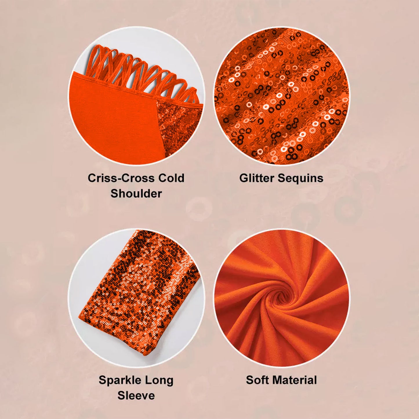 Color-Blocked Criss-Cross One Shoulder Blouse