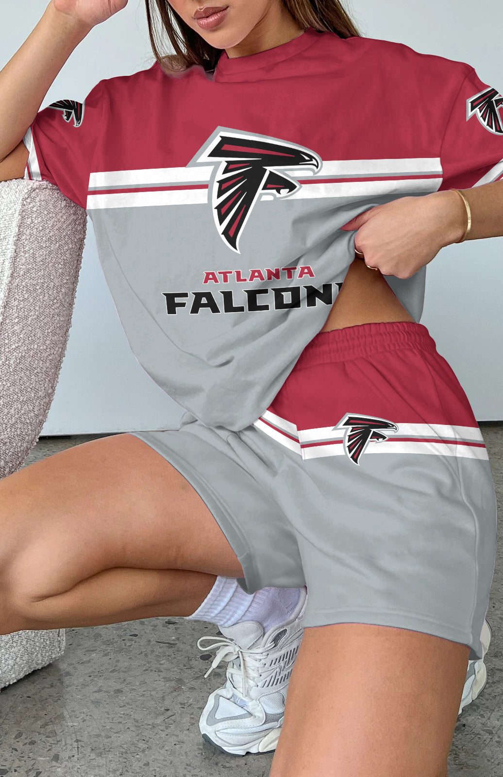 Atlanta Falcons Limited Edition Women's T-Shirt & Short Set