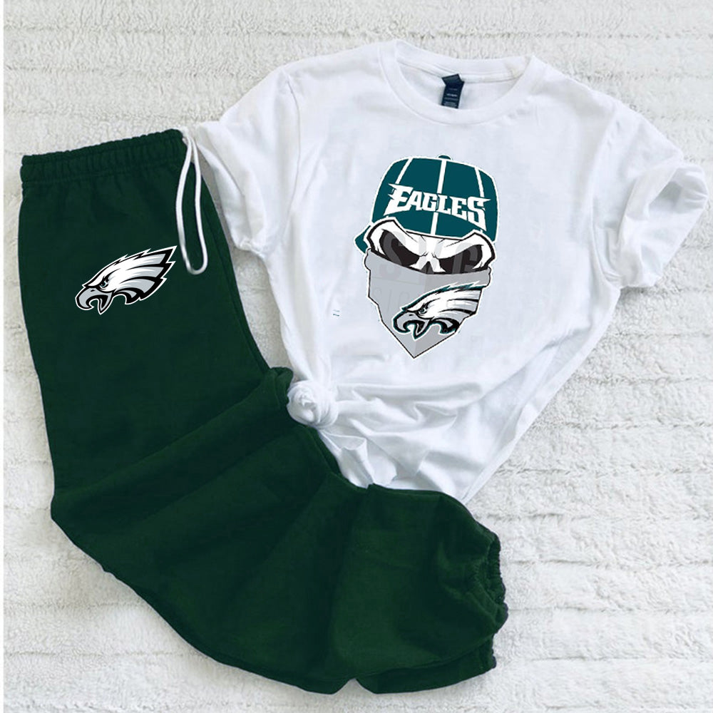 Casual loose fashion printed suit