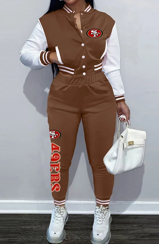 San Francisco 49ers 2pcs Casual Set