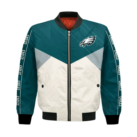 Philadelphia Eagles Football Team 2025 - 26 Personality, Outstanding Bomber Jacket