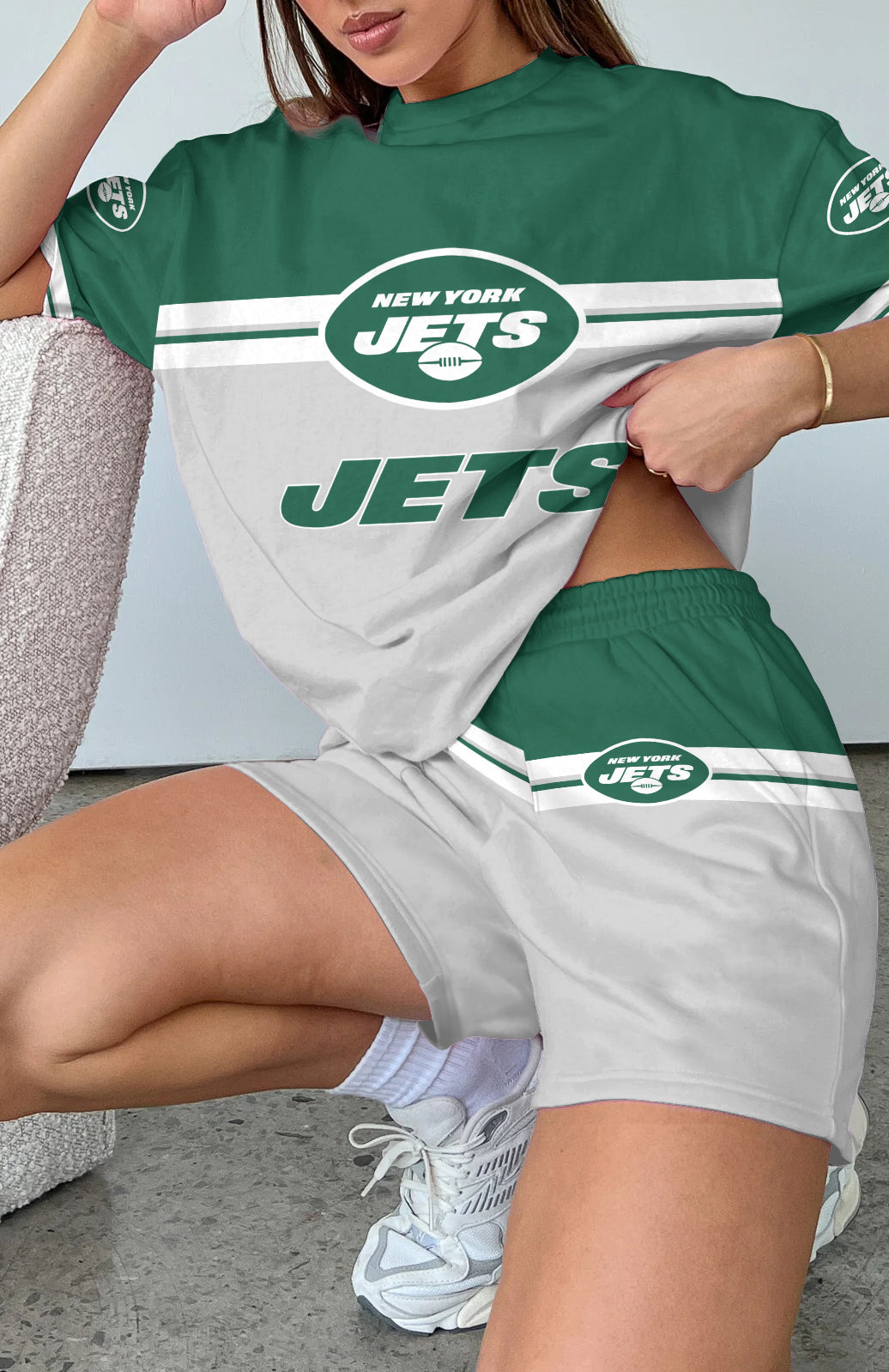 New York Jets Limited Edition Women's T-Shirt & Short Set
