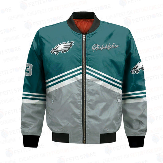 Philadelphia Eagles - National Football League AOP Bomber Jacket V4