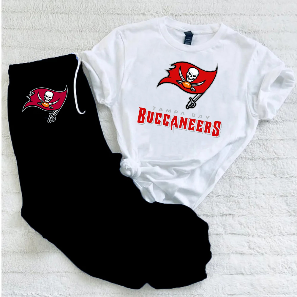 Two-piece casual printed pants suit