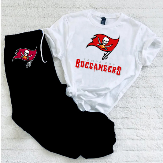 Two-piece casual printed pants suit