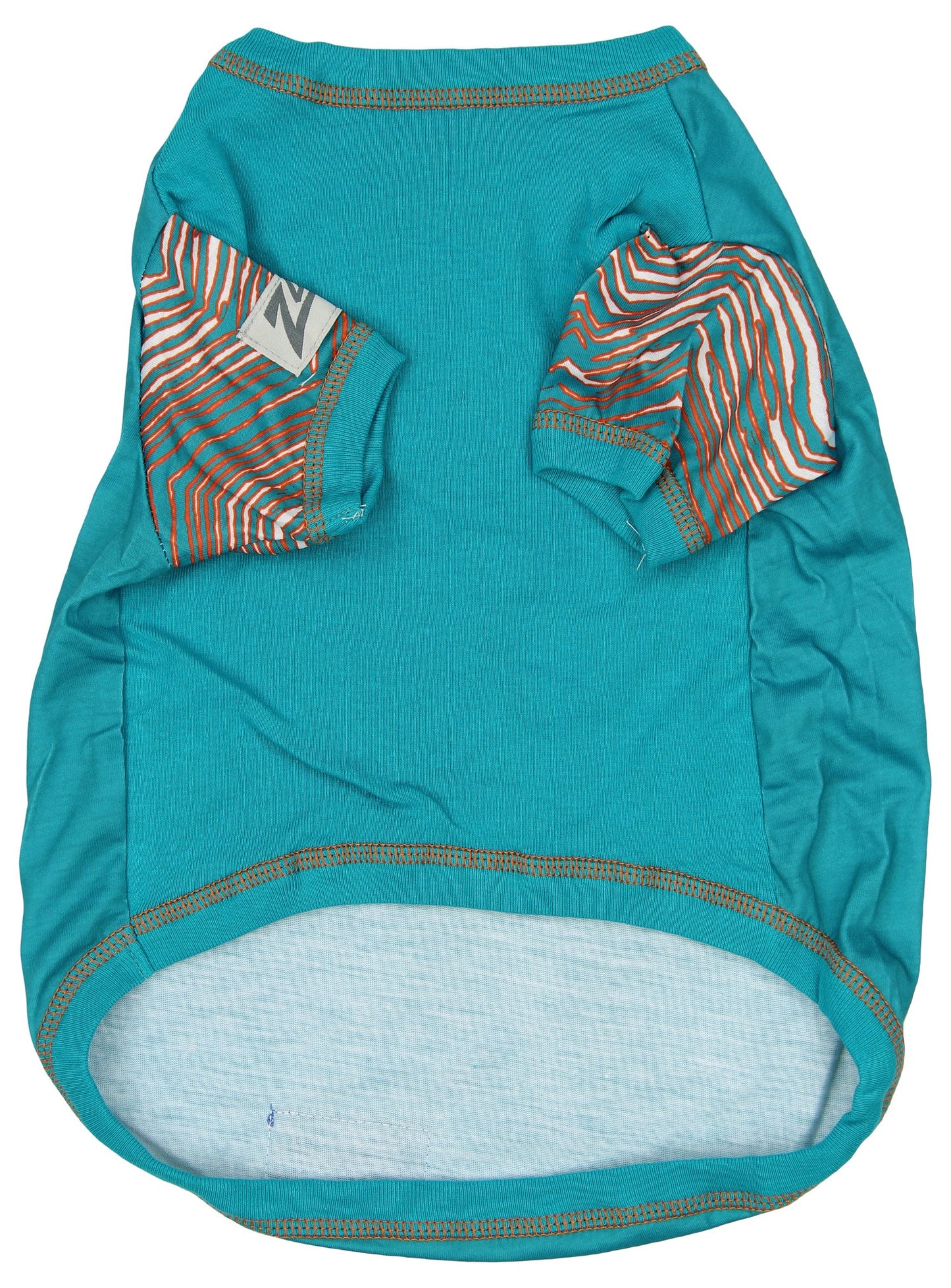 Zubaz X Pets First NFL Miami Dolphins Tee Shirt For Dogs & Cats, Small