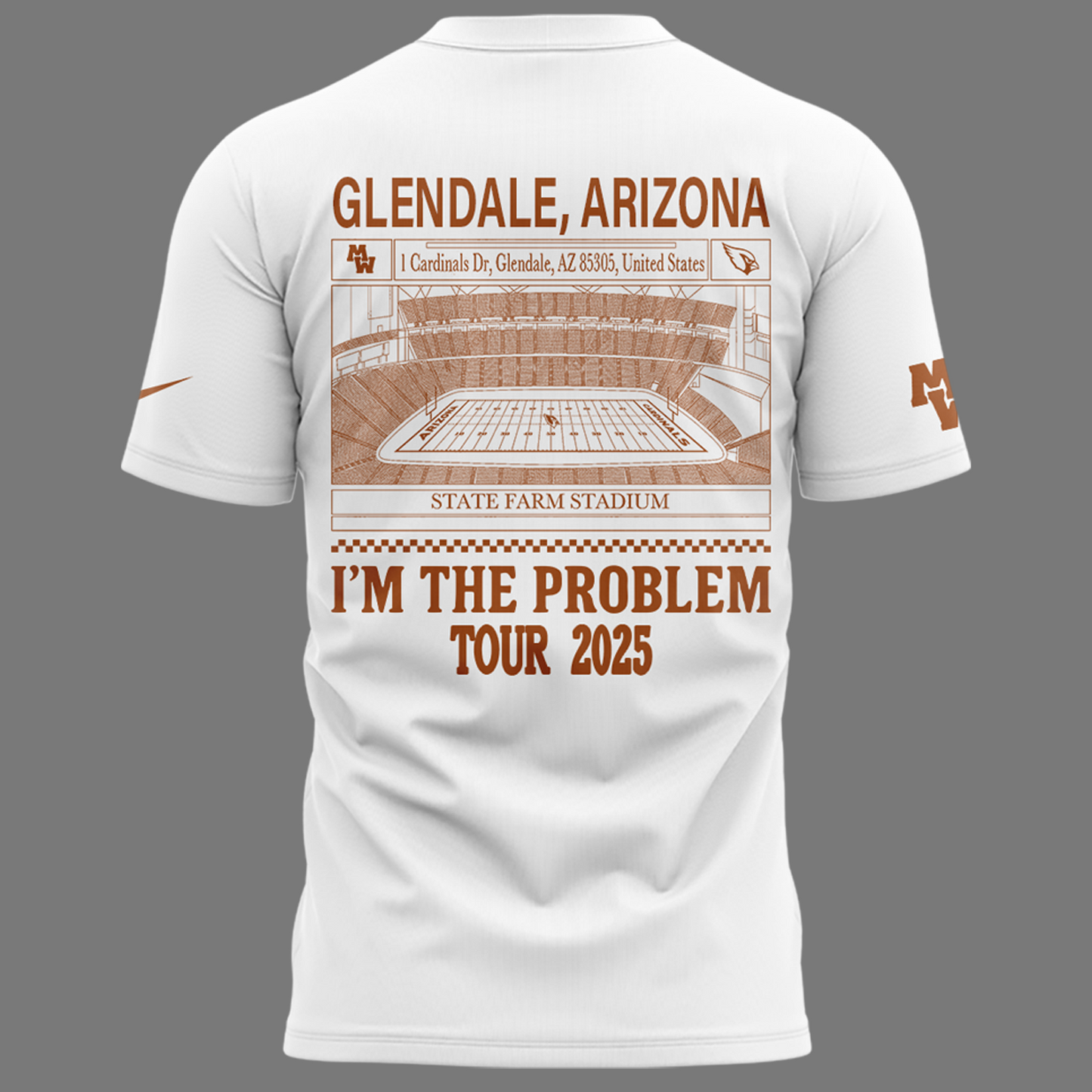 Special New Morgan Wallen x Arizona Cardinals Tshirt