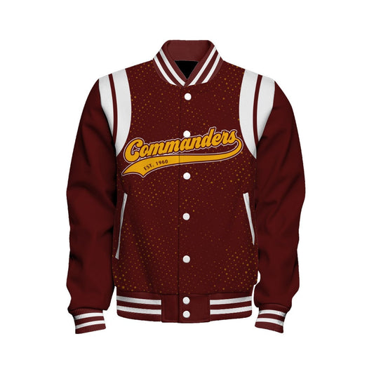 Washington Commanders National Football League 2025 Make Your Mark Unisex Varsity Jacket
