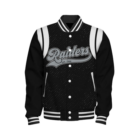 Las Vegas Raiders National Football League 2025 Make Your Mark Unisex Varsity Jacket