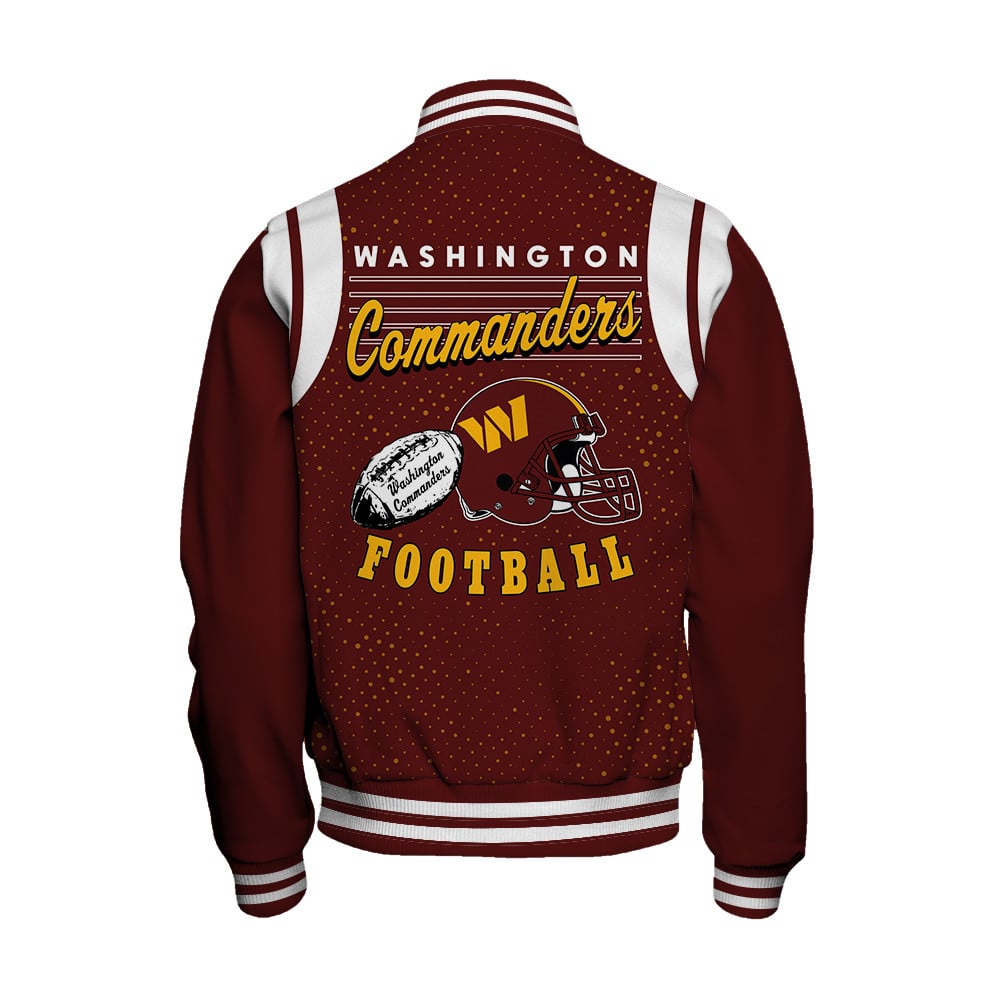Washington Commanders National Football League 2025 Make Your Mark Unisex Varsity Jacket