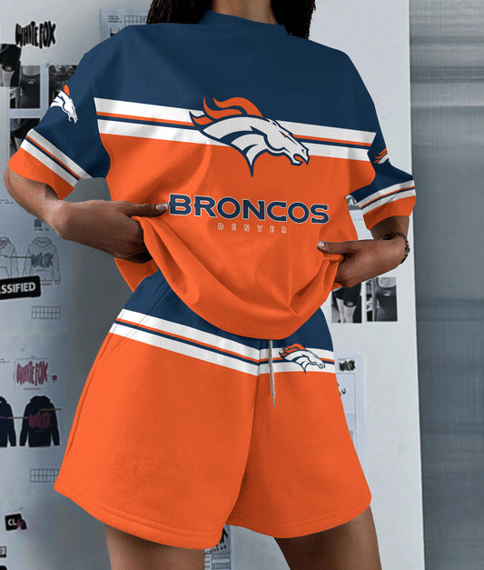 Denver Broncos Limited Edition Women's T-Shirt & Short Set