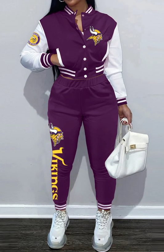 Minnesota Vikings 2pcs Casual Set